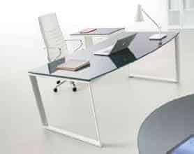 Segno, la table verre design