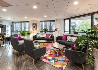 Emergence’s coworking area