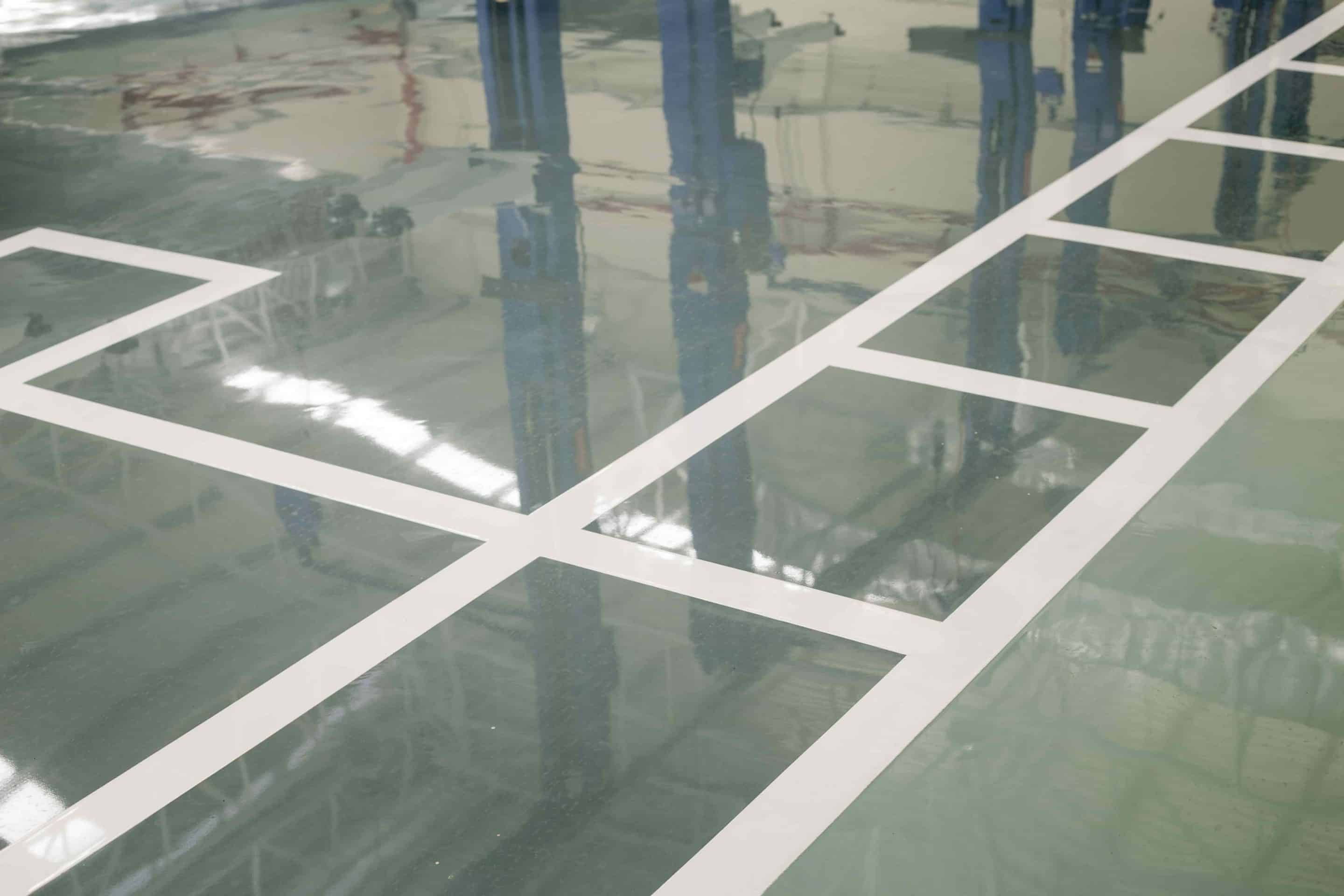 Application resine epoxy pour sols parking