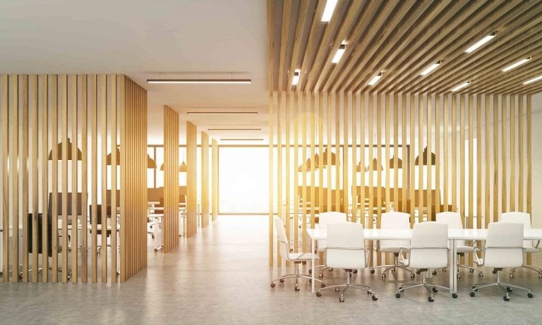 Cloisons placo à ossature bois pour séparation d'espace de ...
