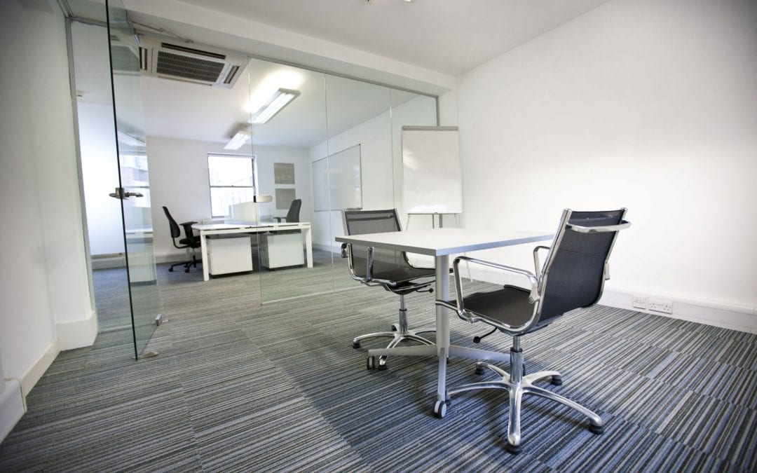 cloison bureau verre
