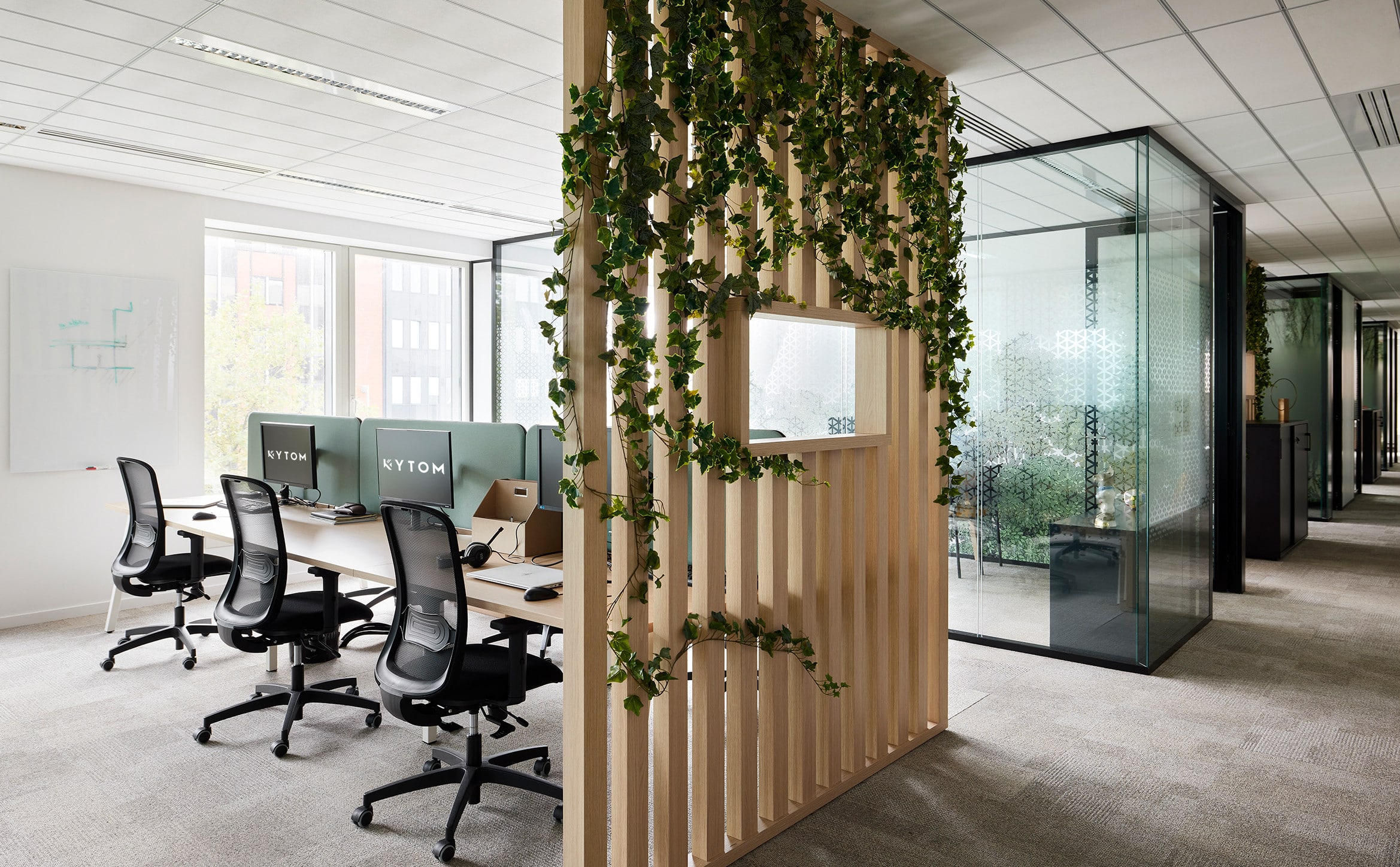 Cloison légère en bois